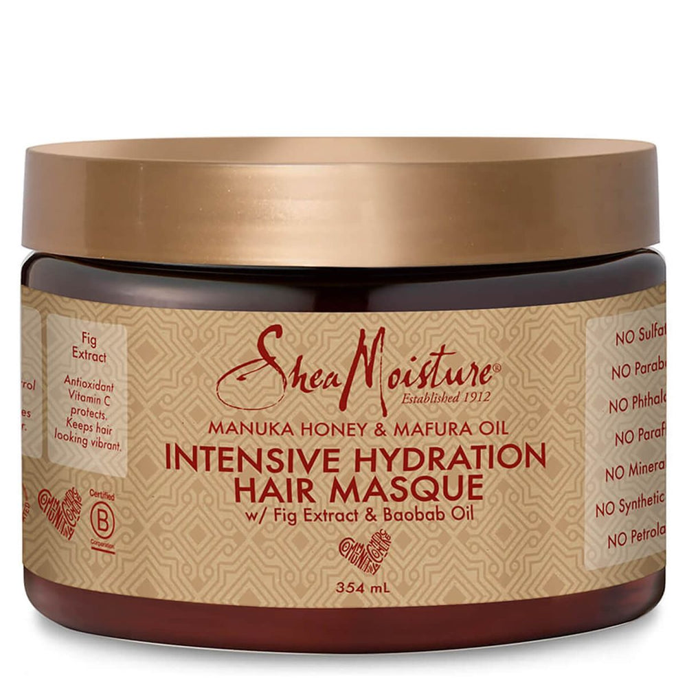 Shea Moisture Manuka Honey & Mafura Oil Intensive Hydration Masque 10 oz