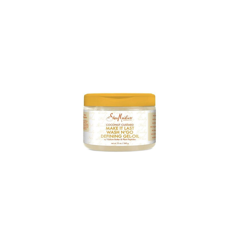 Shea Moisture Coconut Custard Make It Last Wash N' Go Definiërende gel-olie 340 gr