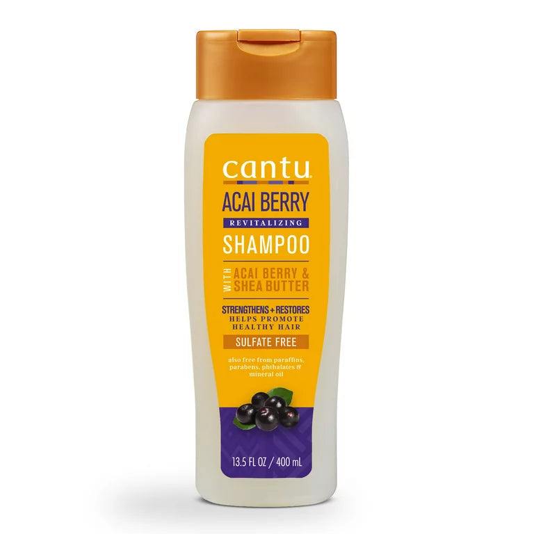 Cantu – Revitalisierendes Shampoo mit Acai-Beeren, 13,5 oz 