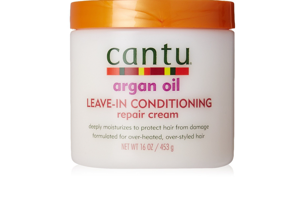 Cantu Arganolie Leave-In Conditionerende Reparatiecrème 16oz 