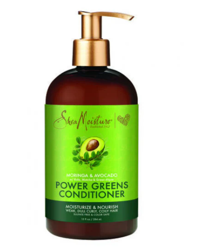 Shea Moisture Power Greens Spülung mit Moringa und Avocado, 13 oz 