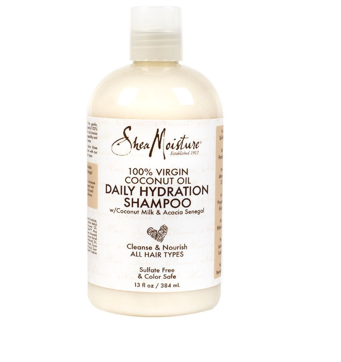 Shea Moisture 100% Virgin Coconut Oil Daily Hydration Shampoo 13oz