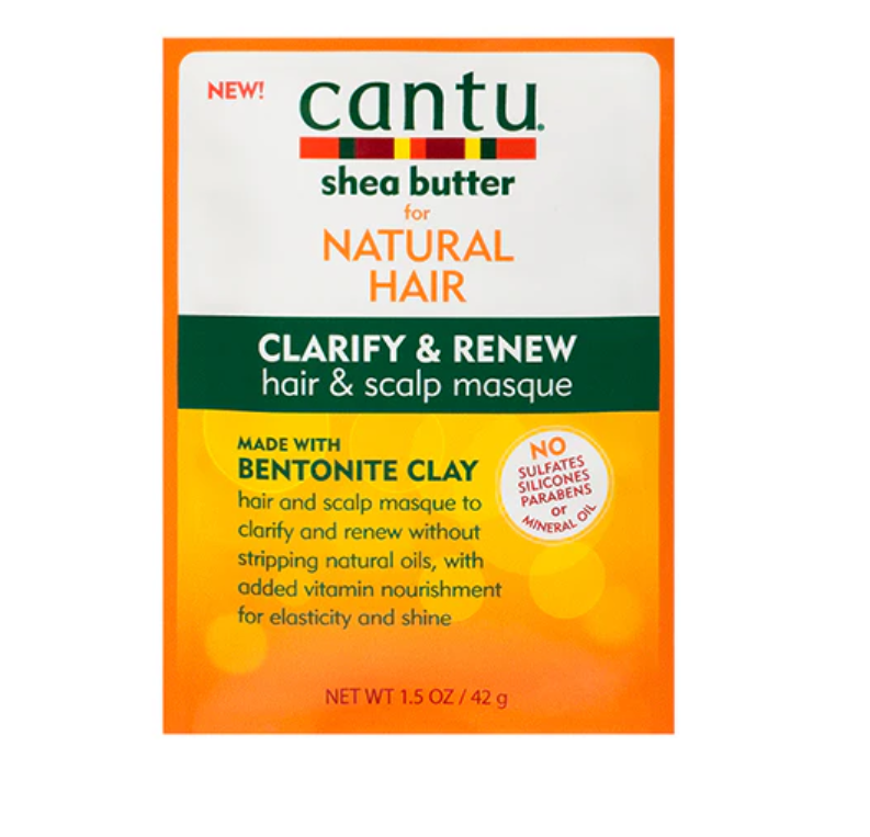 Cantu - Verduidelijk en vernieuw bentonietkleimasker 1,5 oz