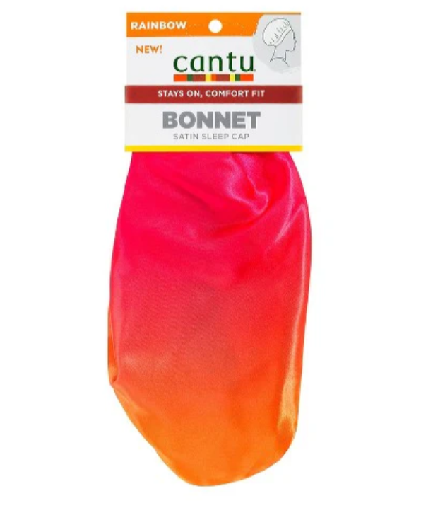 Cantu - Accessoires Bonnet Satin Schlafmütze Regenbogen 