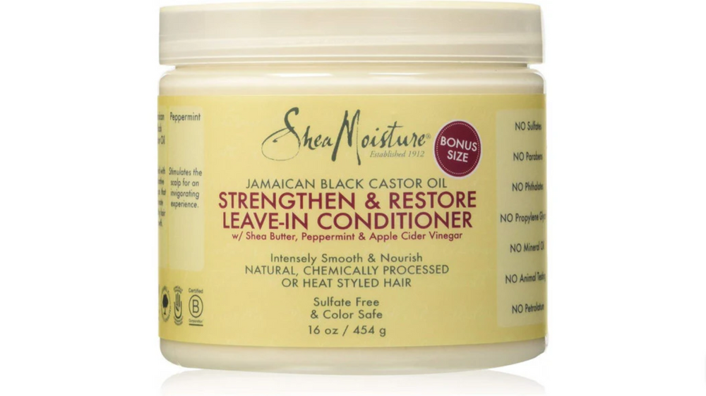 Shea Moisture Jamaican Black Castor Oil Strengthen & Restore Leave-In Conditioner 16 oz