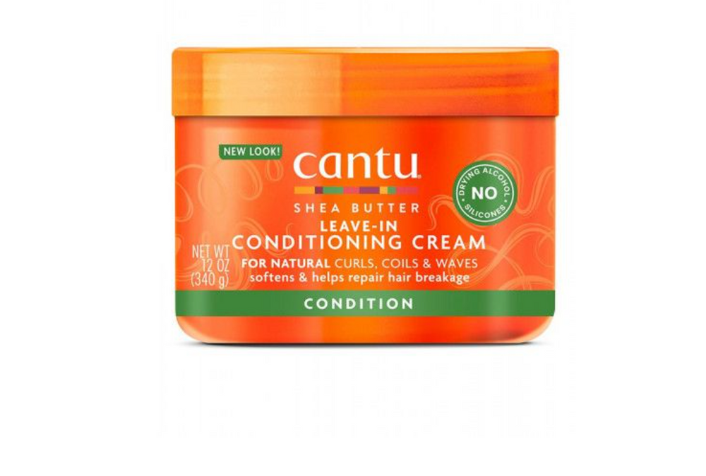 Cantu Sheabutter, natürliches Haar, Leave-In-Pflegecreme, Reparaturcreme, 340 ml