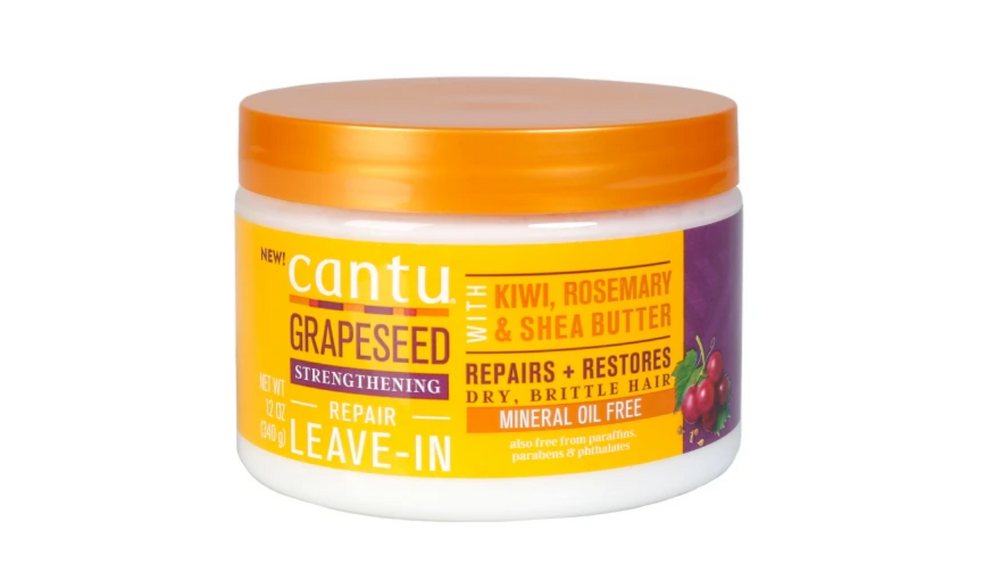 Cantu - Traubenkern-Leave-In-Stärkende Reparaturcreme 12oz 