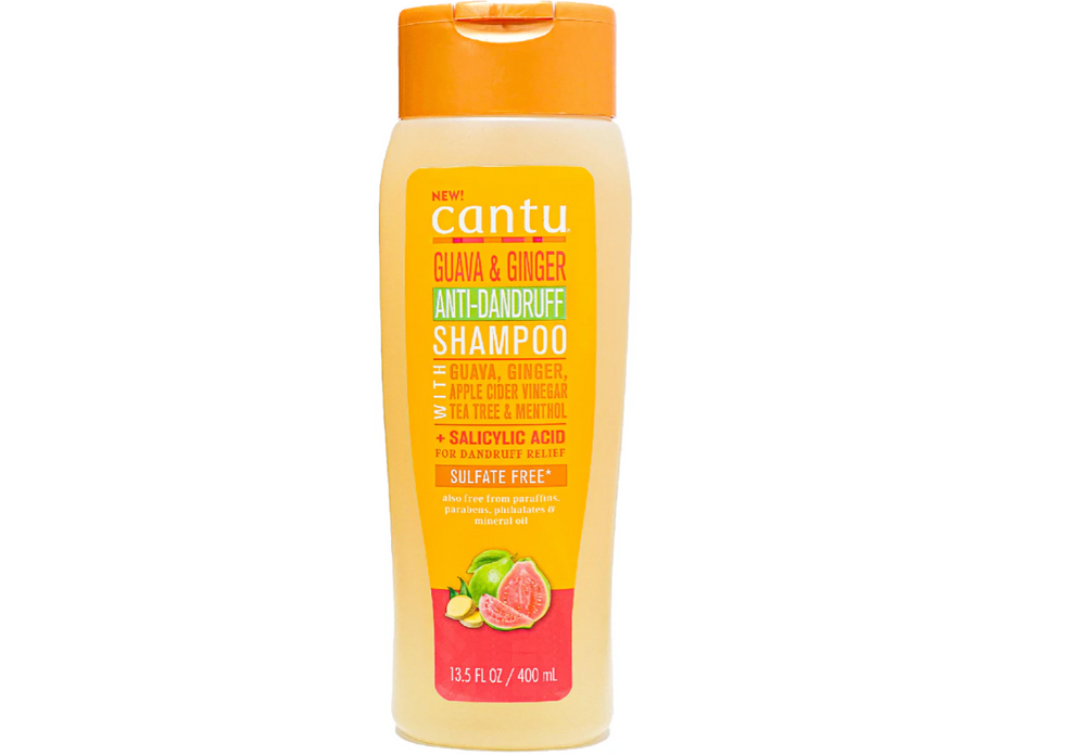 Cantu - Anti-Dandruff Shampoo with Guava & Ginger, 13.5oz