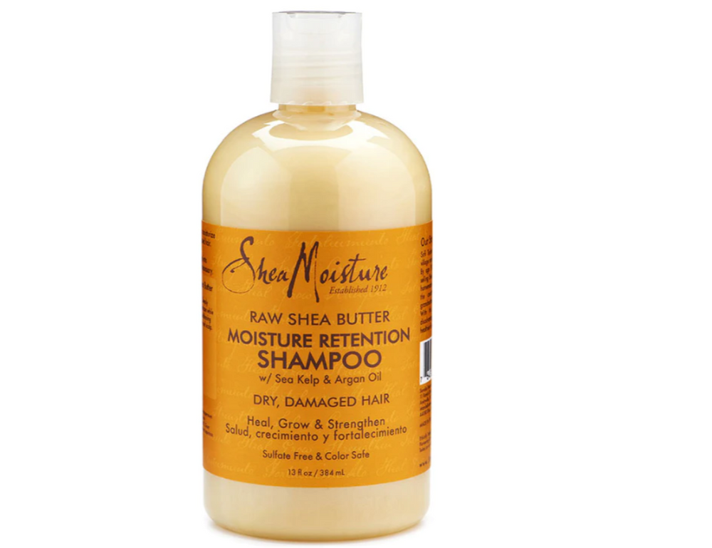 Shea Moisture - Feuchtigkeitsspeicherndes Shampoo mit roher Sheabutter, 13 oz