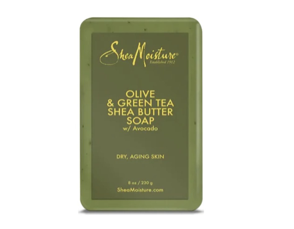 Shea Moisture - Sheabutterseife mit Oliven- und Grünteegeschmack, 250 ml 