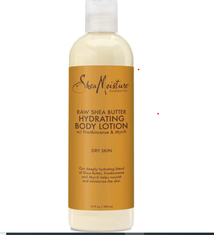 Shea Moisture - Feuchtigkeitsspendende Körperlotion mit roher Sheabutter, 13 oz