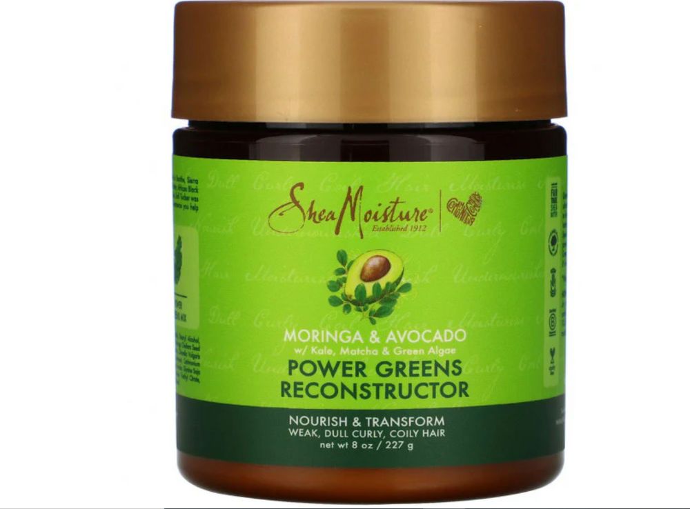 Shea Moisture - Moringa &amp; Avocado Power Greens Reconstructor 8oz 