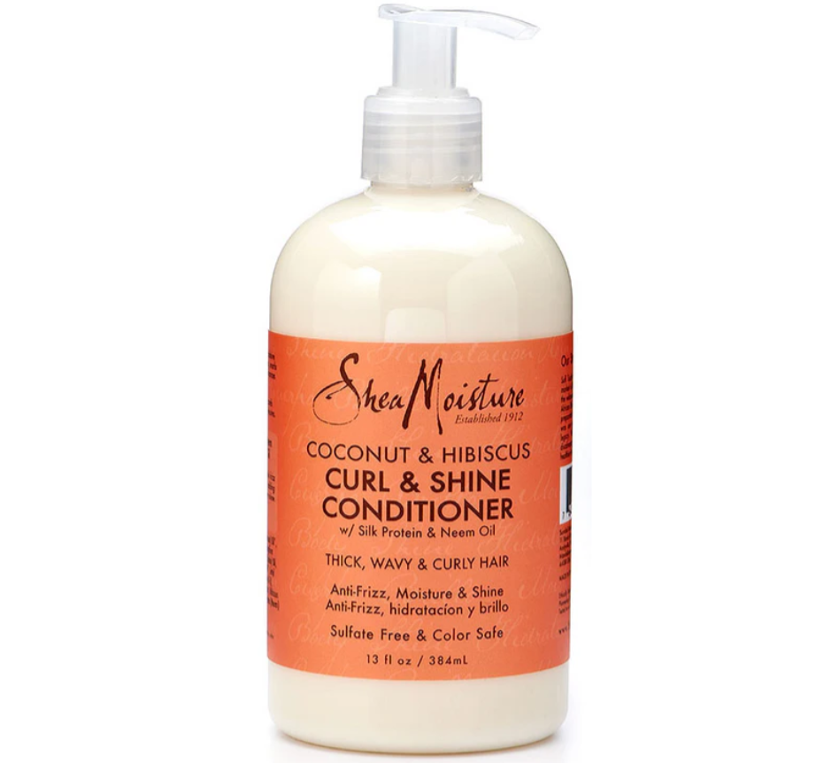 Shea Moisture - Coconut & Hibiscus Curl & Shine Conditioner 13oz