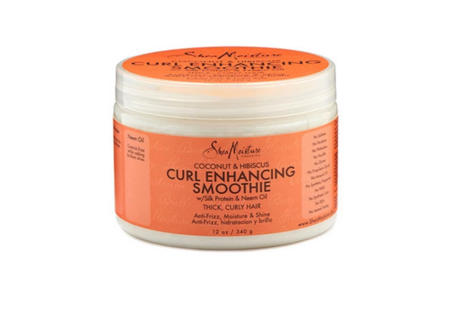 Shea Moisture - Lockenverstärkender Smoothie mit Kokosnuss und Hibiskus, 12 oz