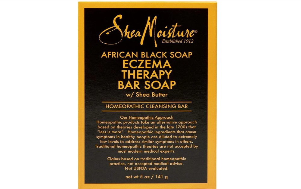 SHEA MOISTURE AFRIKAANSE ZWARTE ZEEP Eczeemtherapie zeep 