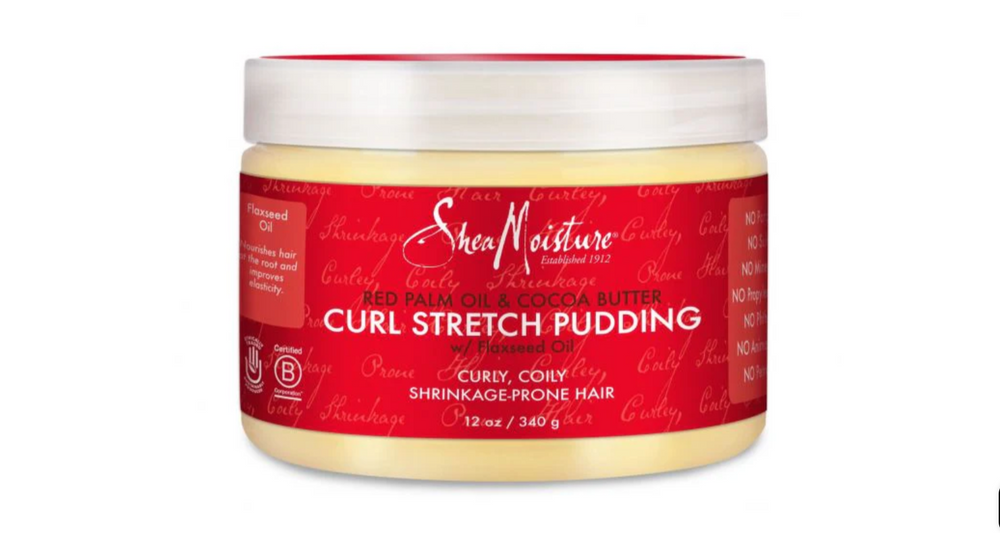 Shea Moisture - Rode palmolie en cacaoboter verlengende pudding 12oz