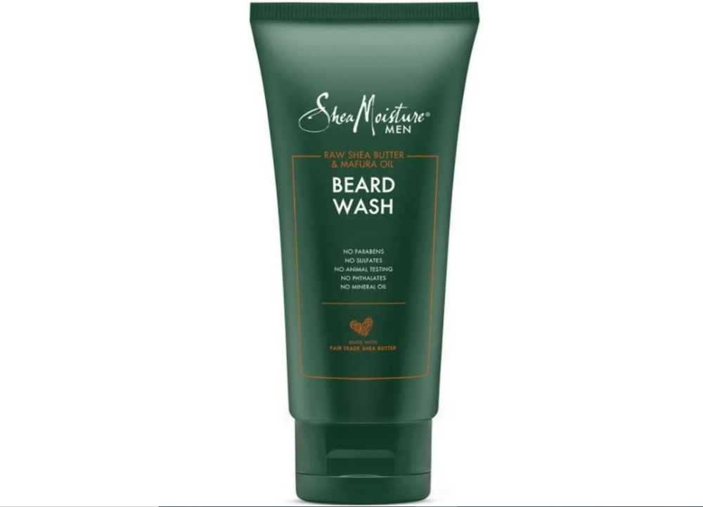 Shea Moisture - Maracuja-olie en sheaboter baardwas 6 oz