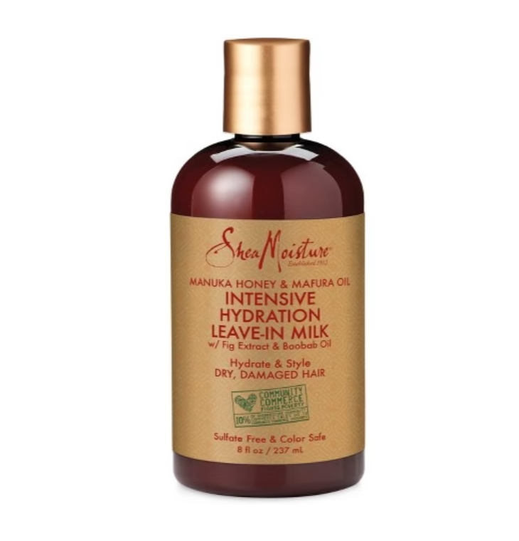 Shea Moisture Manuka Honing &amp; Mafura Olie Intensieve Hydratatie Leave-in Melk 8oz