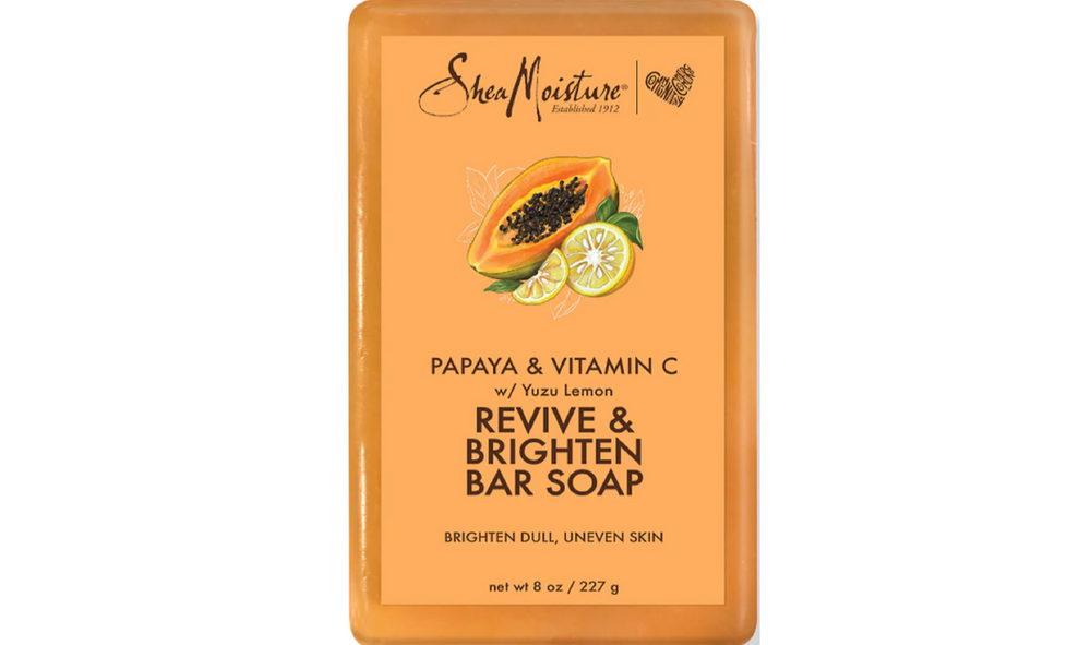 Shea Moisture - Papaya & Vitamin C Bar Soap Revive + Brighten 8.oz