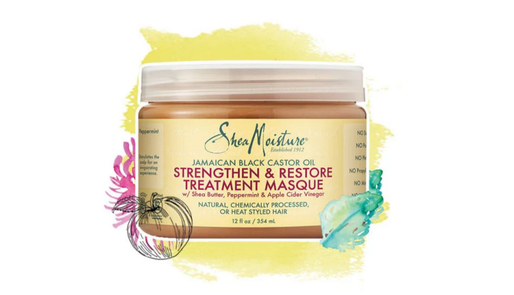 Shea Moisture - Jamaican Black Castor Oil Strengthen, Grow & Restore Treatment Masque 12oz