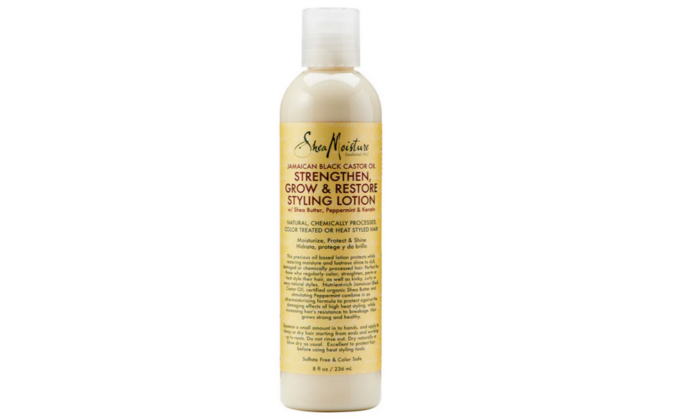 Shea Moisture - Styling-Lotion mit schwarzem Rizinusöl aus Jamaika, stärkt, lässt wachsen und regeneriert 237 ml 