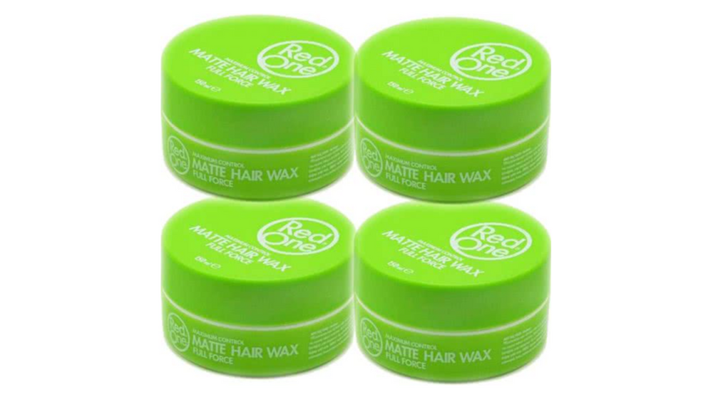 RedOne - Green Matte Hair Wax 4x