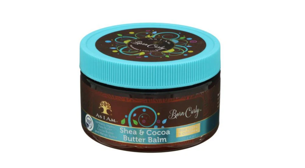 As I Am Naturally Born Curly Shea Cocoa Butter Balm 4oz