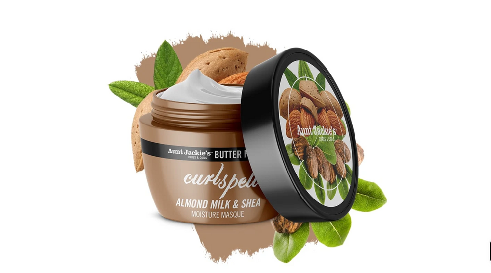 Aunt Jackie's - Butter Fusions Curl Spell - Almond Milk & Shea Butter Moisture Masque 8oz