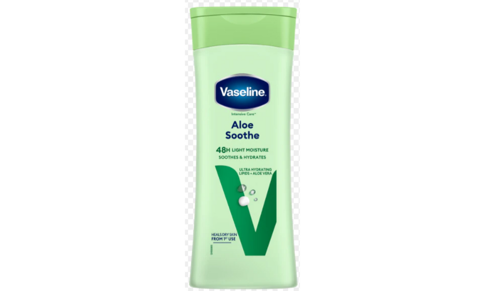 Vaseline - Aloe Soothe 48h Leichte Feuchtigkeitspflege, beruhigt und spendet Feuchtigkeit, 6,7 oz 