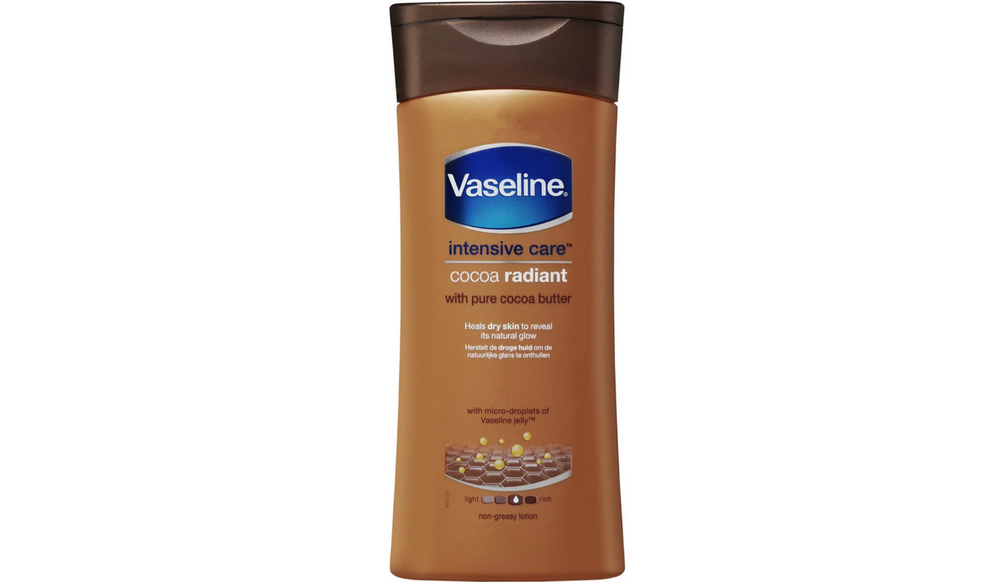 Vaseline - Cocoa Radiant 48h Feuchtigkeitsschub, Hydratation und Glow, 13,5 oz 