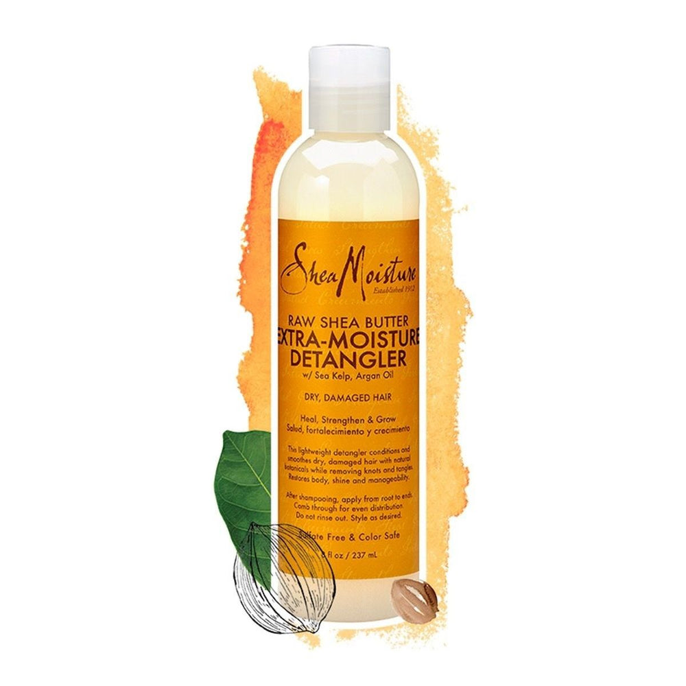 Shea Moisture Raw Shea Butter Extra Vocht Ontklitter 237 ml